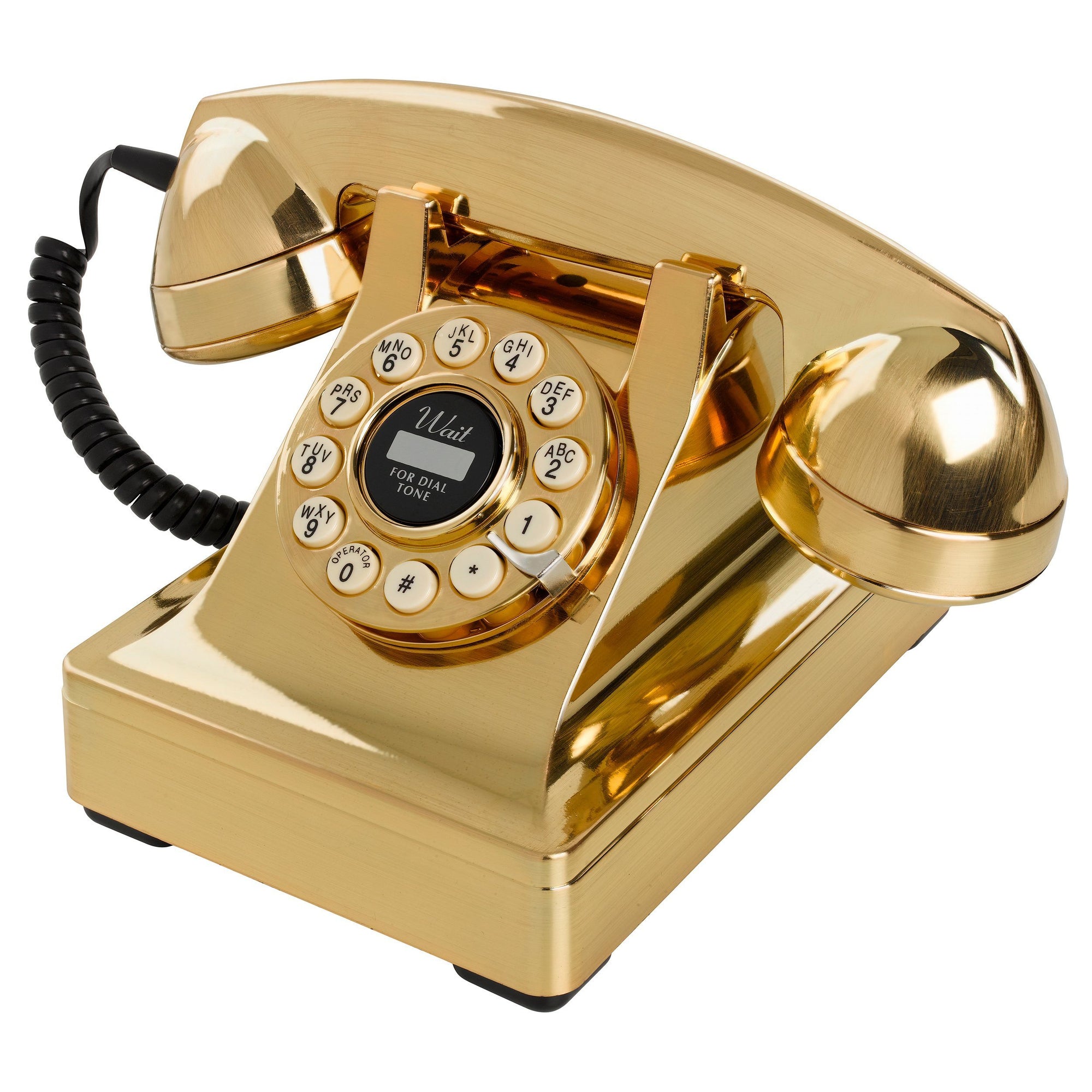 Gold Telephone Classic 1960's Design - BouChic 