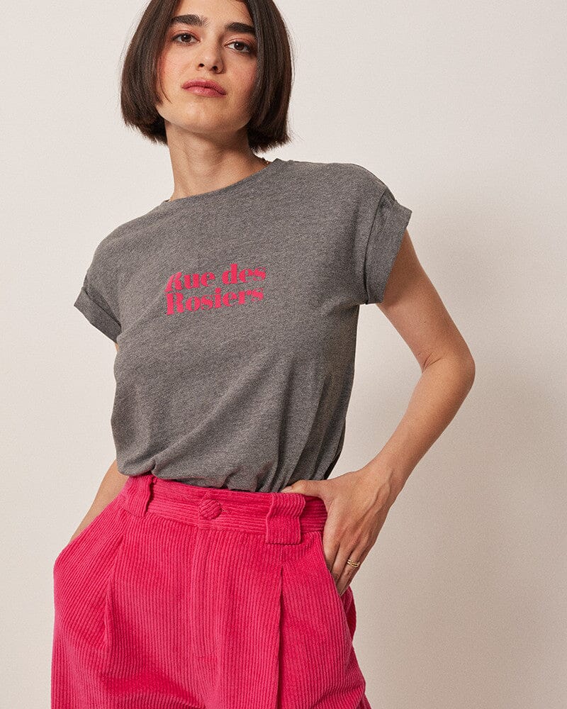 Grace & Mila T-Shirt 'Rue des Rosiers - BouChic 