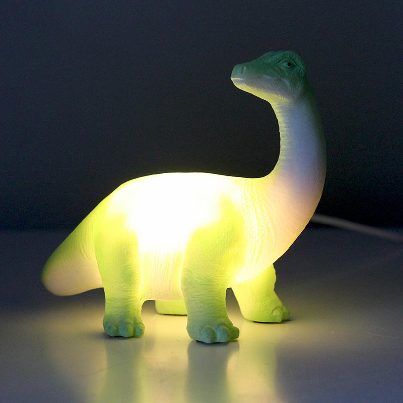 Green Diplodocus Dinosaur LED Light - BouChic 