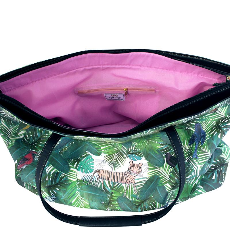 Green Weekend Bag - Eye Spy - BouChic 