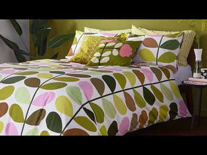 Orla Kiely New SS23 Bedding Collection; featuring the pretty Multi Stem Spring Duvet Pillow Set
