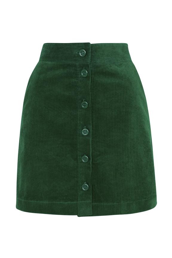Iris Emily & Fin Emerald Cord Skirt - BouChic 