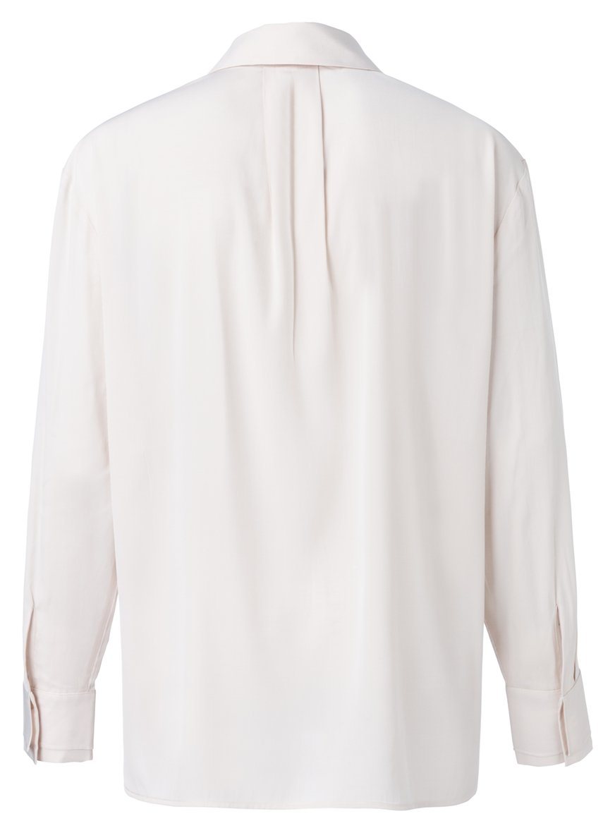 Jacquard Shirt With Double Cuffs Pale Pink - BouChic 