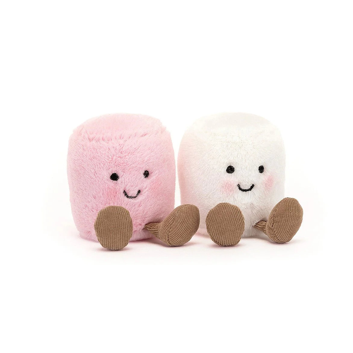 Jellycat Amuseable Pink and White Marshmallows - BouChic 