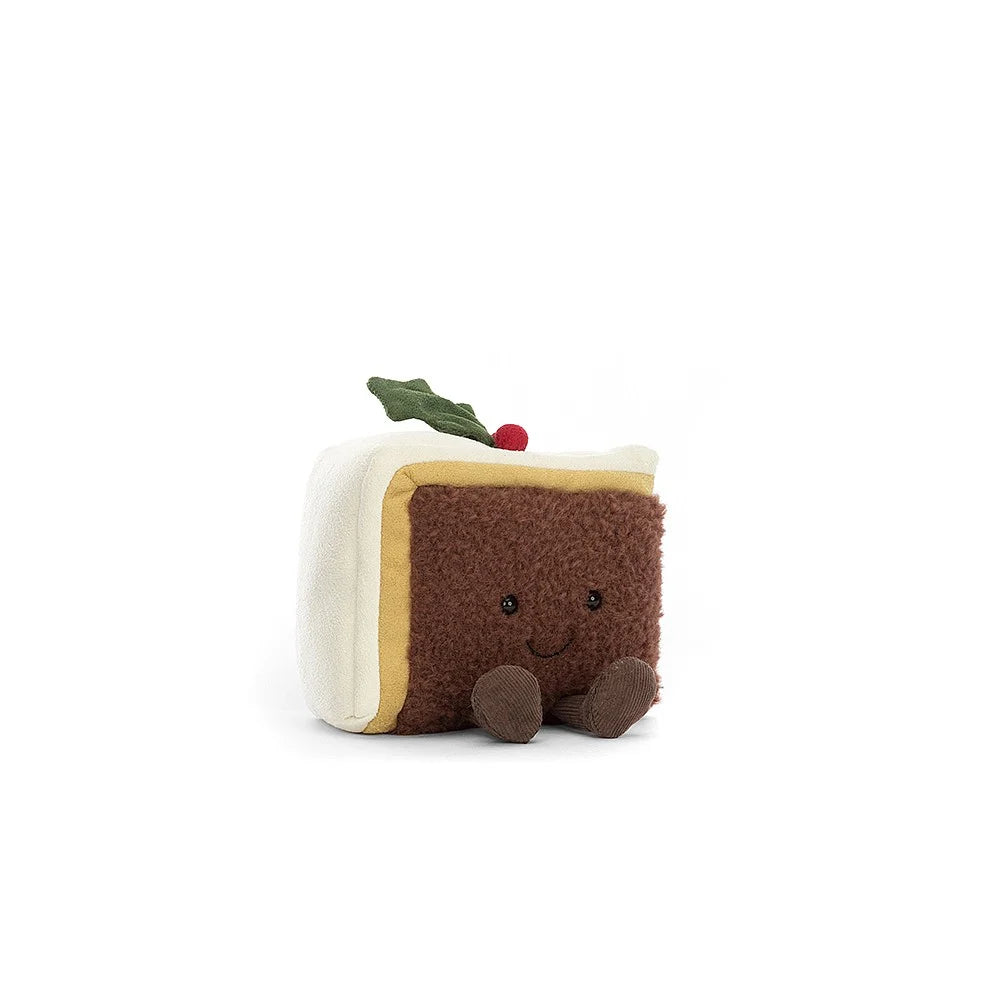 Jellycat Amuseable Slice of Christmas Cake - BouChic 