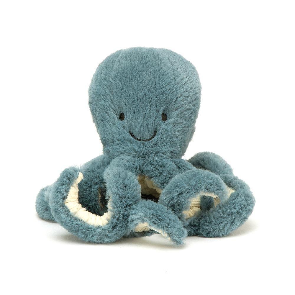Jellycat Octopus Storm Blue Baby - BouChic 