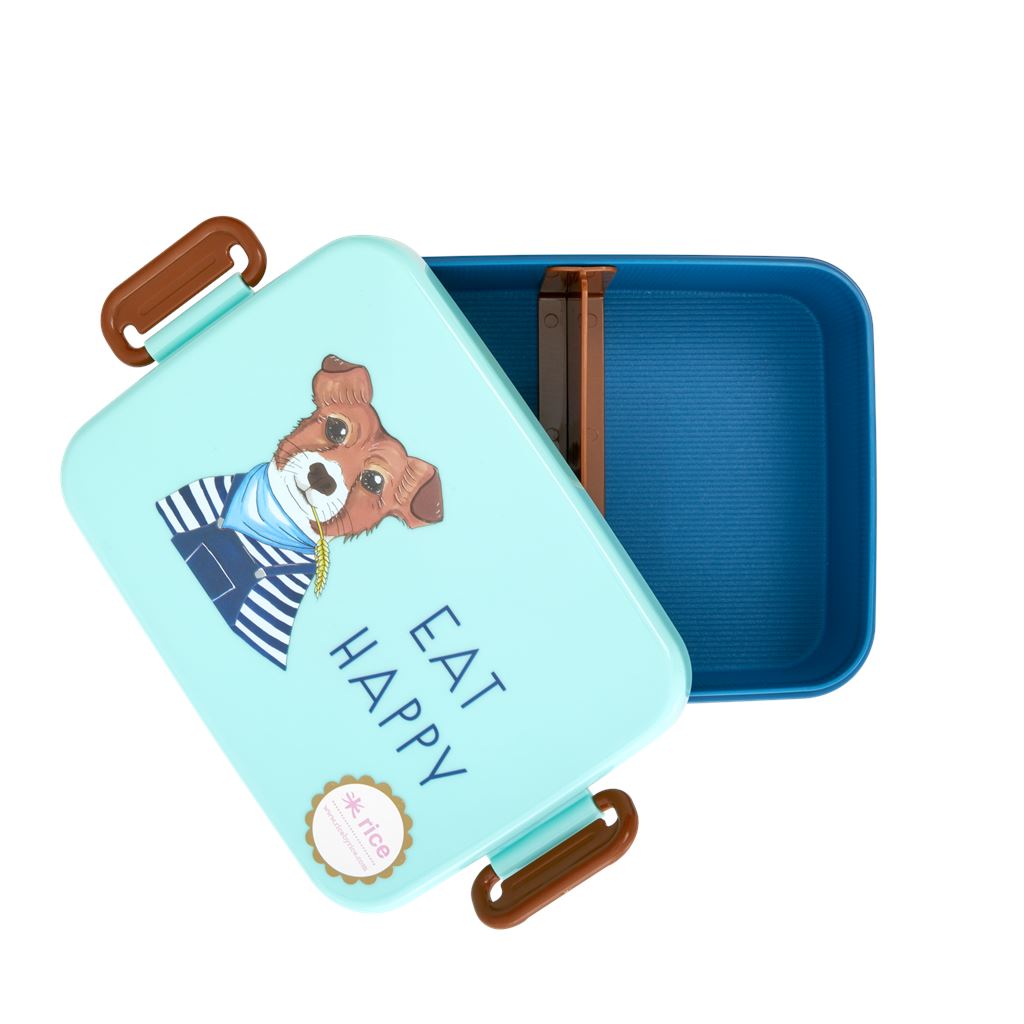 Large Lunch Box Dog Print - BouChic 