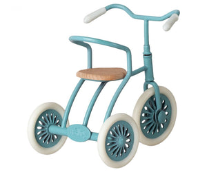 Maileg Abri à Tricycle for Mouse Petrol blue - BouChic 