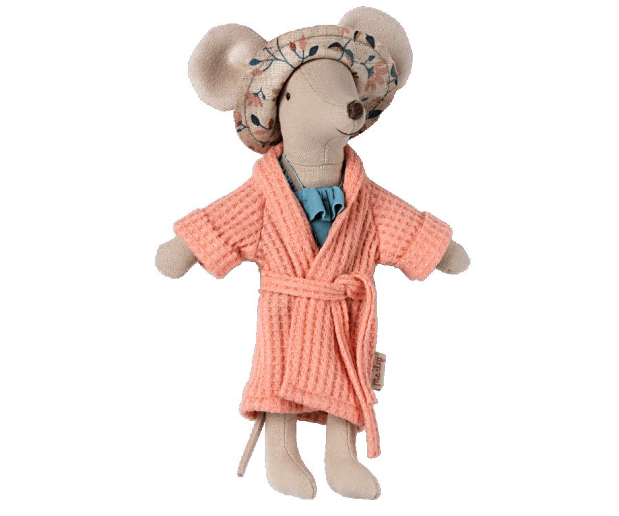 Maileg Bathrobe Coral - BouChic 