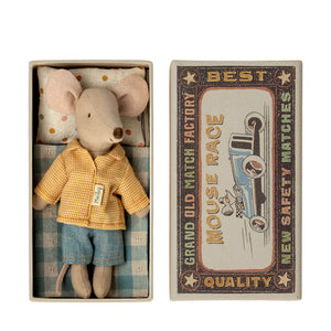Maileg Big Brother Mouse in Matchbox - BouChic 