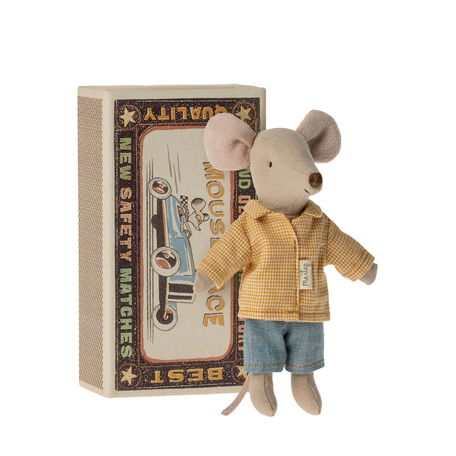 Maileg Big Brother Mouse in Matchbox - BouChic 