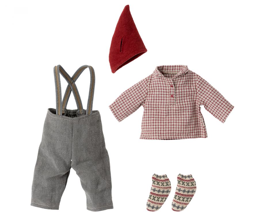 Maileg Christmas Mouse Medium Boy - BouChic 