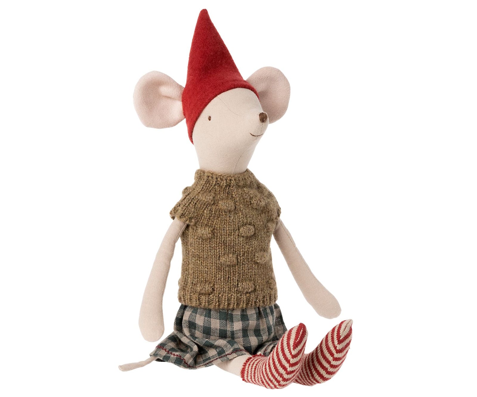 Maileg Christmas Mouse Medium Girl - BouChic 