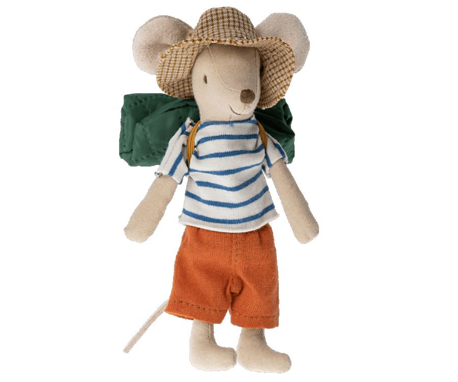 Maileg Hiker Mouse Big Brother - BouChic 