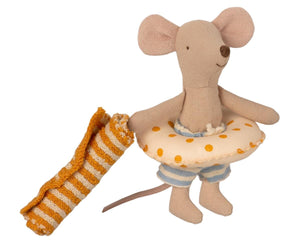 Maileg Little Brother Mouse & Cabin - BouChic 