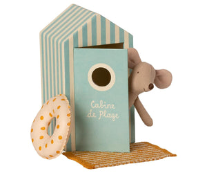 Maileg Little Brother Mouse & Cabin - BouChic 