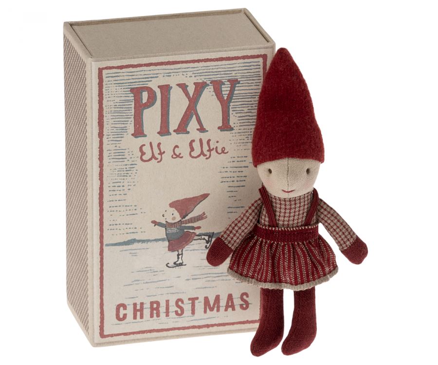 Maileg Pixie Elfie in Matchbox - BouChic 