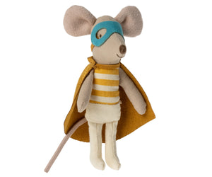 Maileg Superhero Little Brother Mouse - BouChic 