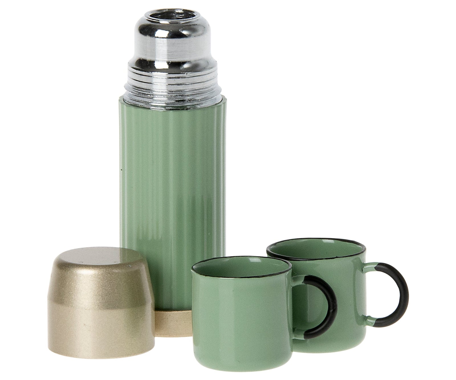 Maileg Thermo Flask & Cup Set Mint - BouChic 
