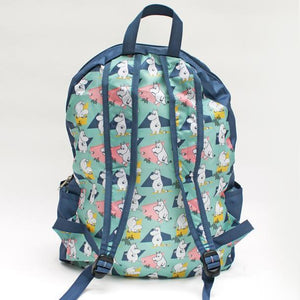 Moomin Abstract Eco-Friendly Foldaway Backpack - BouChic 