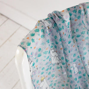 Moomin and Snorkmaiden Scarf Floral - BouChic 