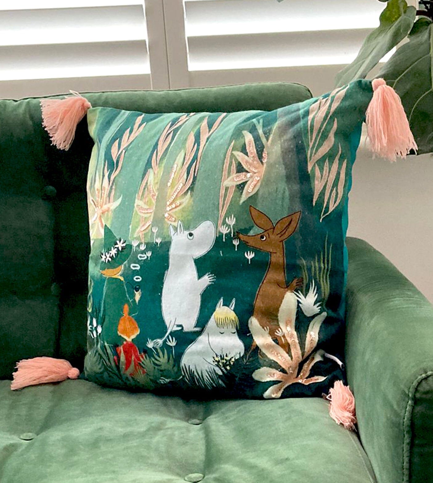 Moomin Forest Cushion - BouChic