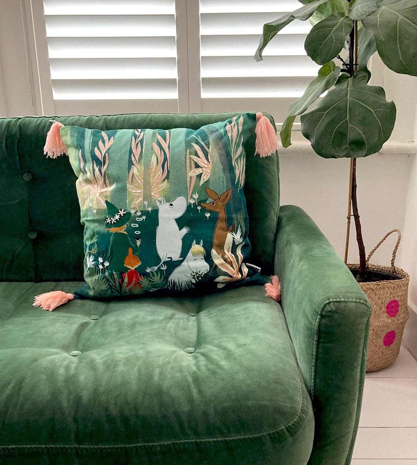 Moomin Forest Cushion - BouChic