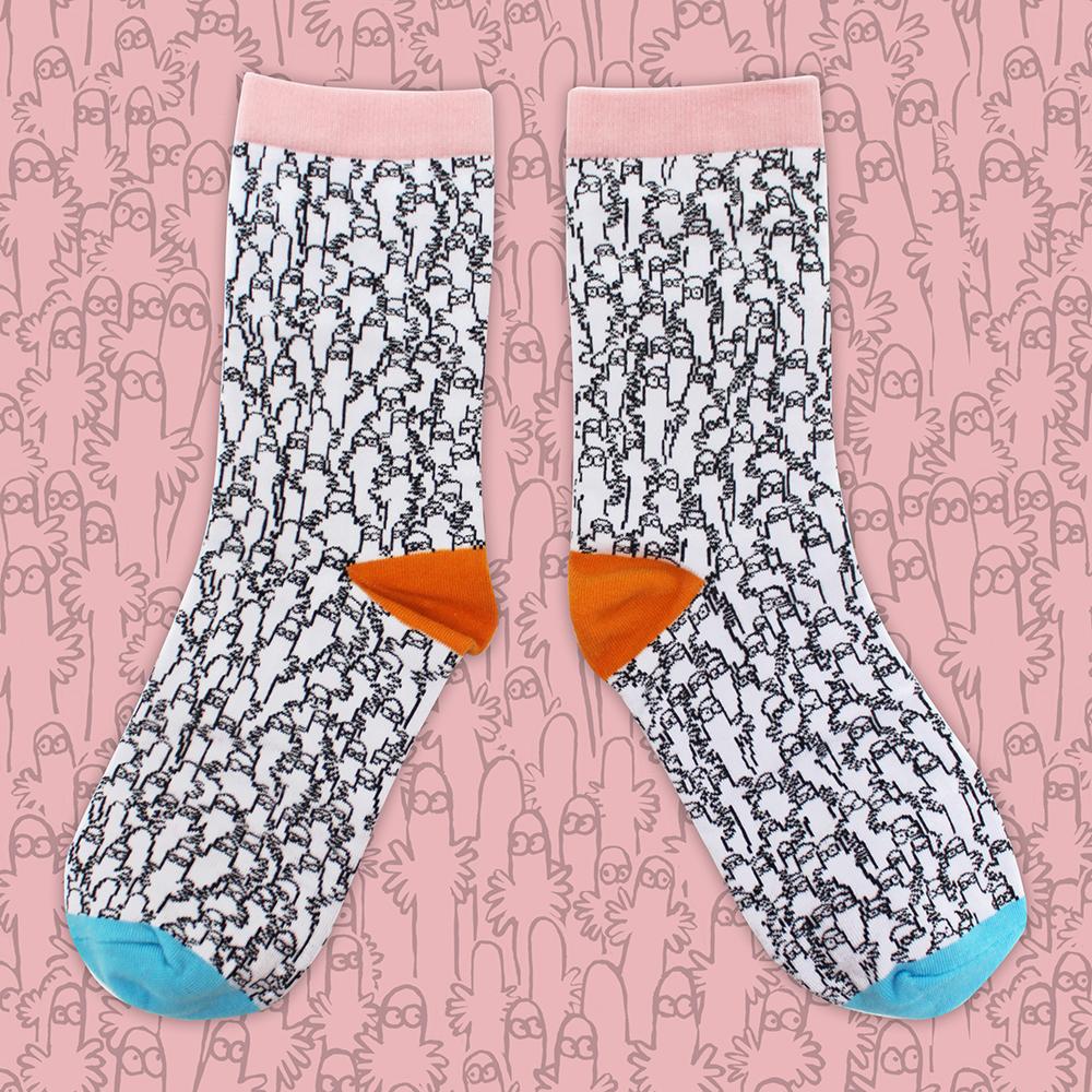 Moomin Hattifatterners Socks - BouChic 