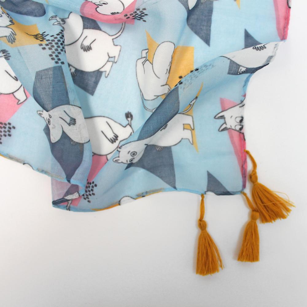 Moomin Scarf Abstract - BouChic 