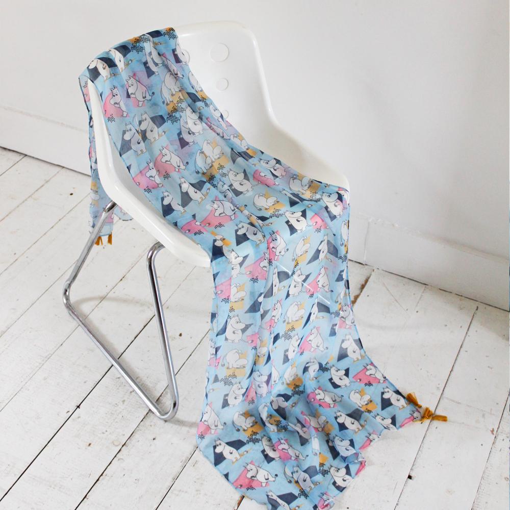 Moomin Scarf Abstract - BouChic 