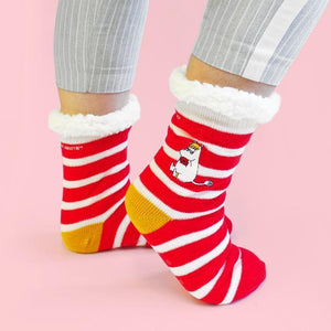 Moomin Slipper Socks Stripey Snorkmaiden - BouChic 