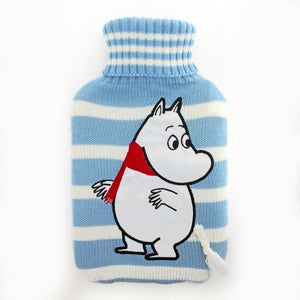 Moomin Stripey Hot Water Bottle With Moomin - BouChic 