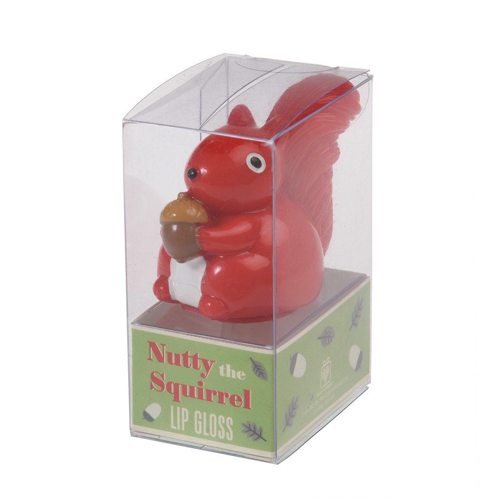 Nutty the Squirrel Lip Gloss - Watermelon - BouChic 