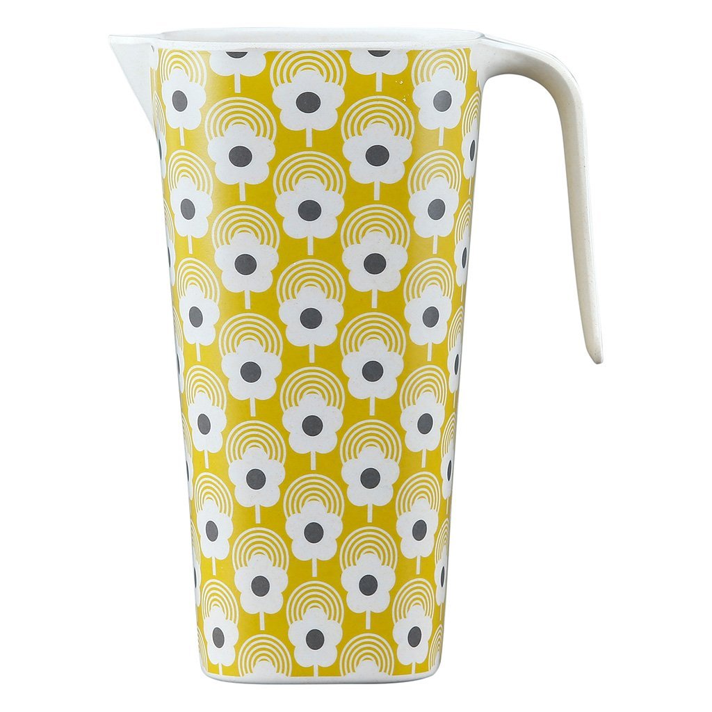 Orla Kiely Bamboo Jug Lollipop Flower - Corn - BouChic 