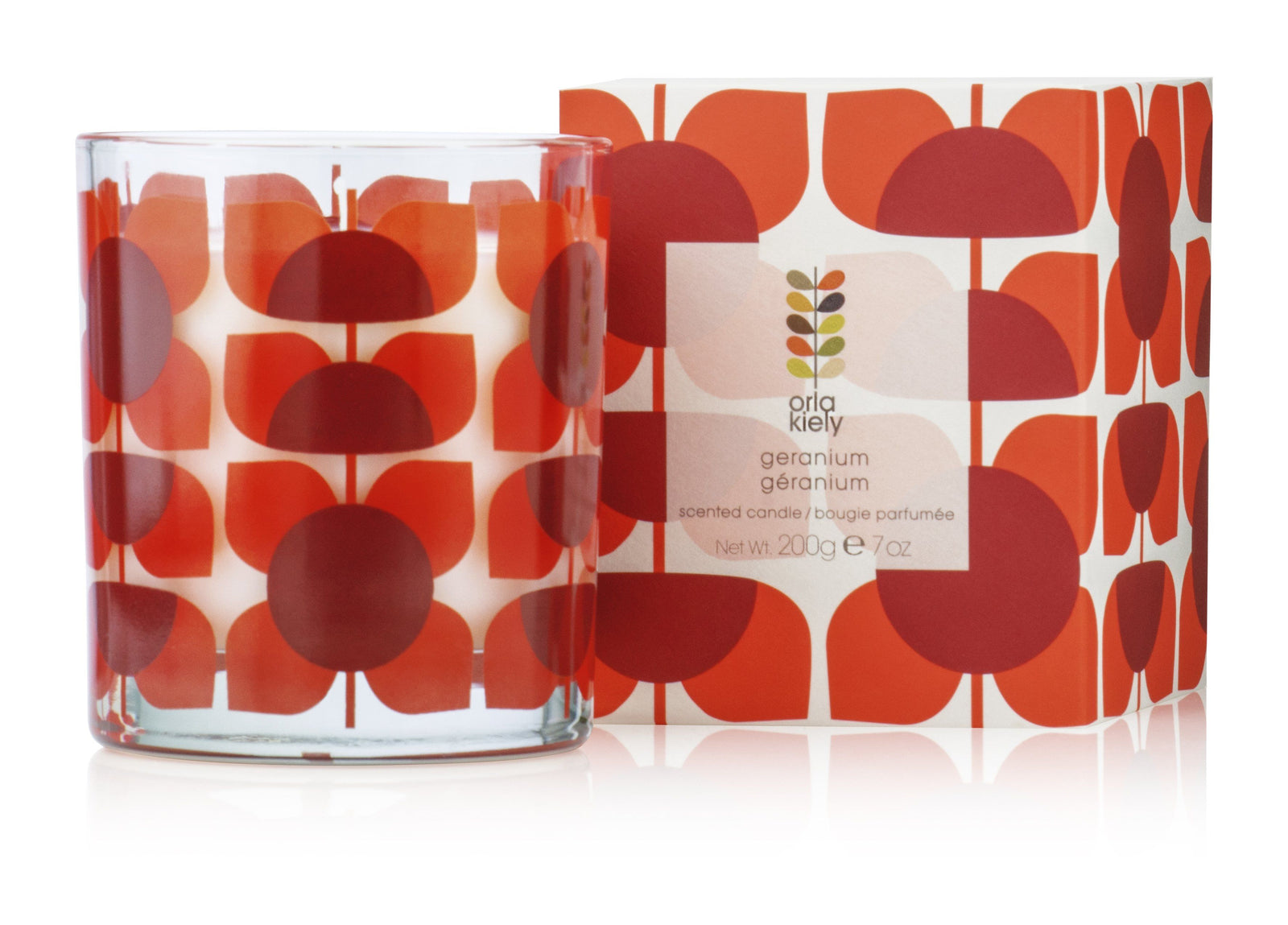 Orla Kiely Geranium Candle - BouChic 