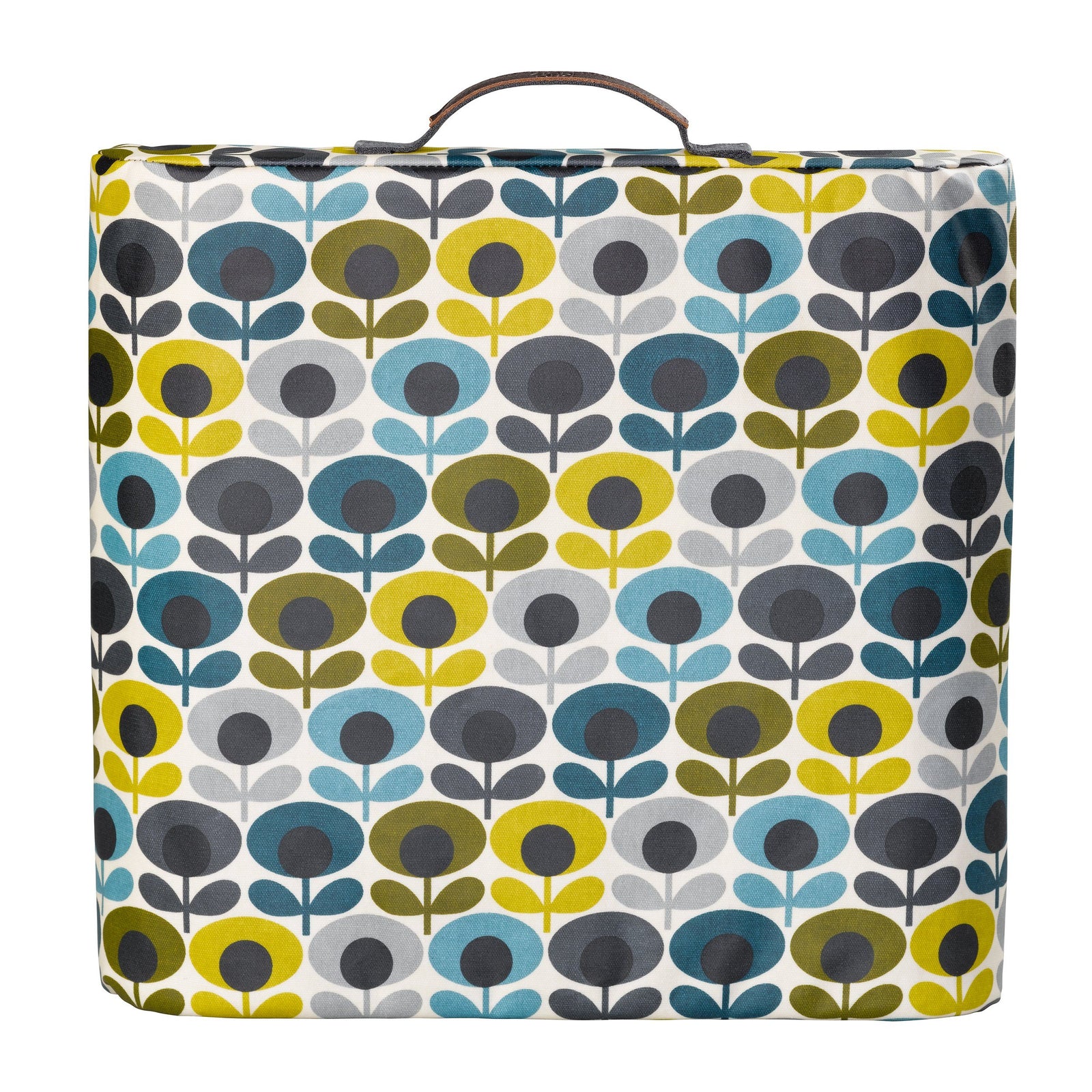 Orla Kiely Garden Kneeler Pad Multi Flower Oval Print - BouChic 