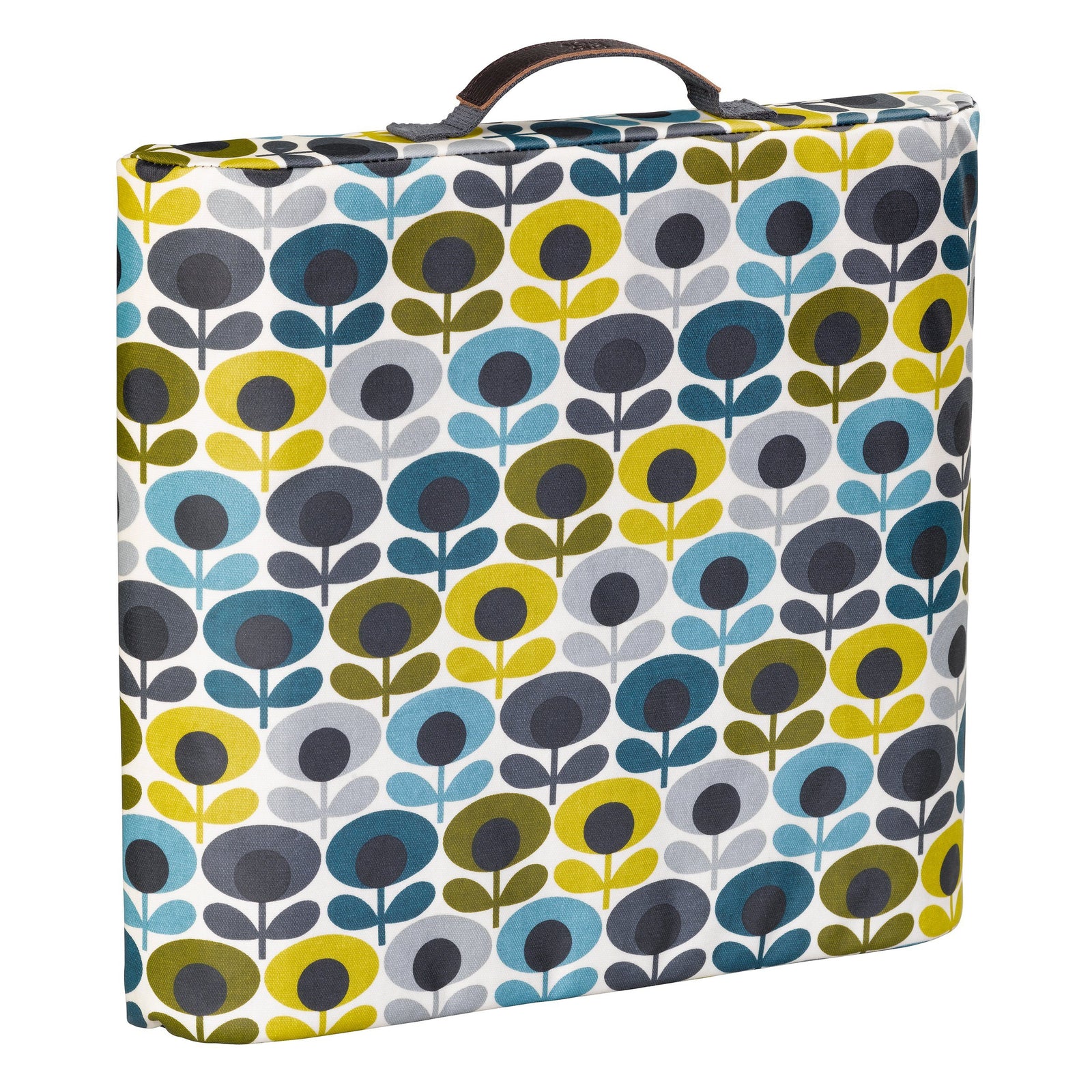 Orla Kiely Garden Kneeler Pad Multi Flower Oval Print - BouChic 