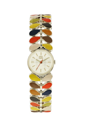 Orla Kiely Ladies Multi-Coloured Bracelet Stem Watch - BouChic 