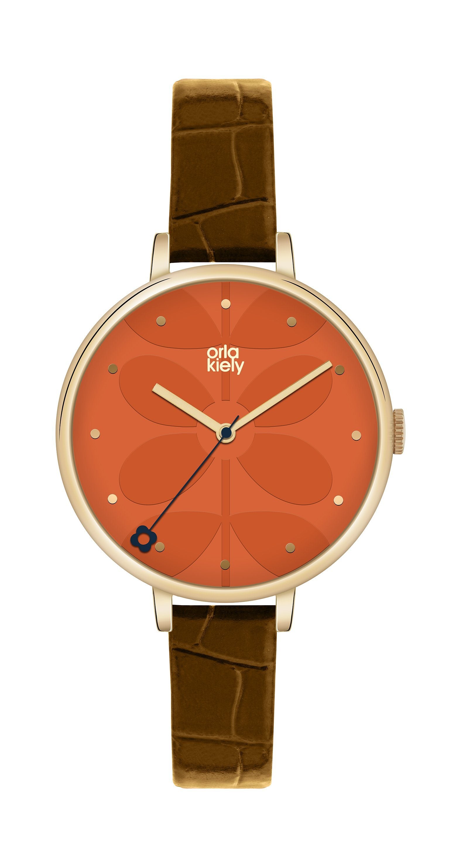 Orla Kiely Watch Orange Face - BouChic 