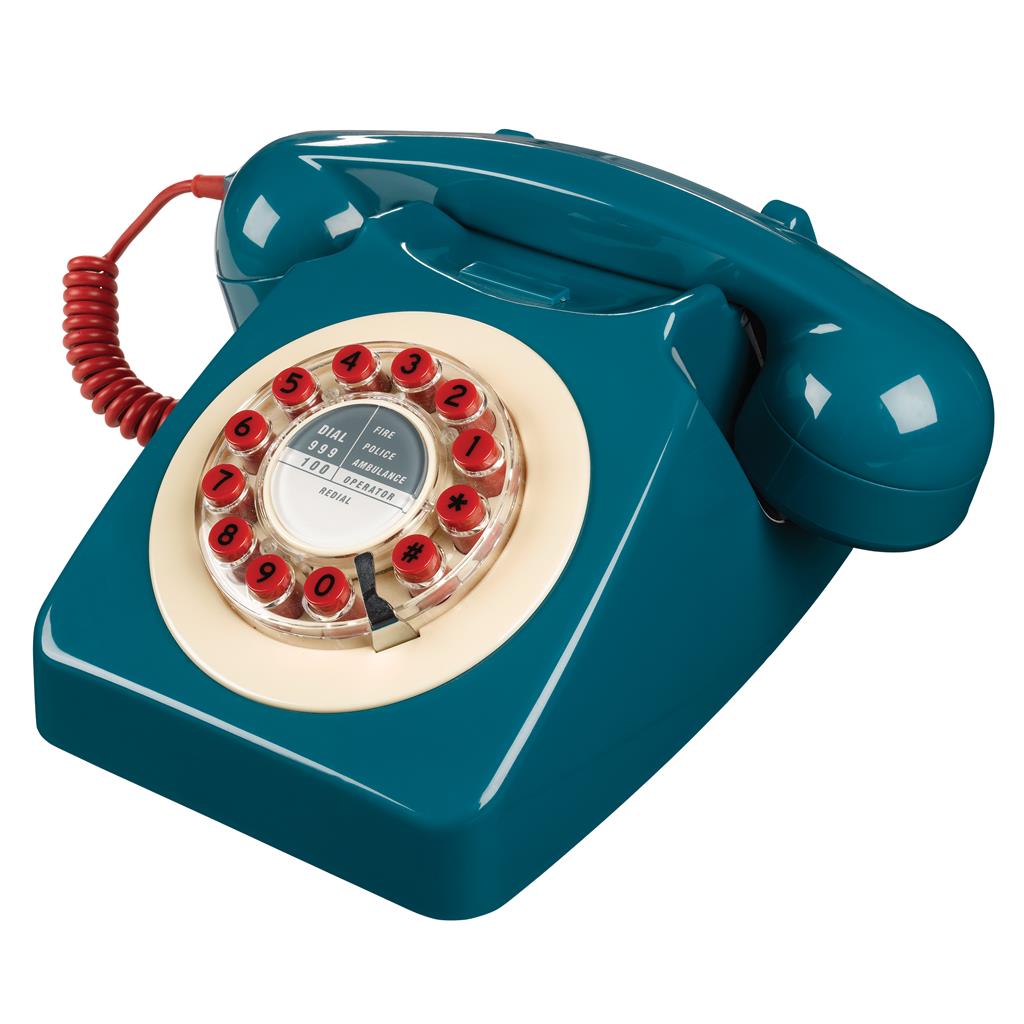 Petrol Blue 746 Phone - BouChic 