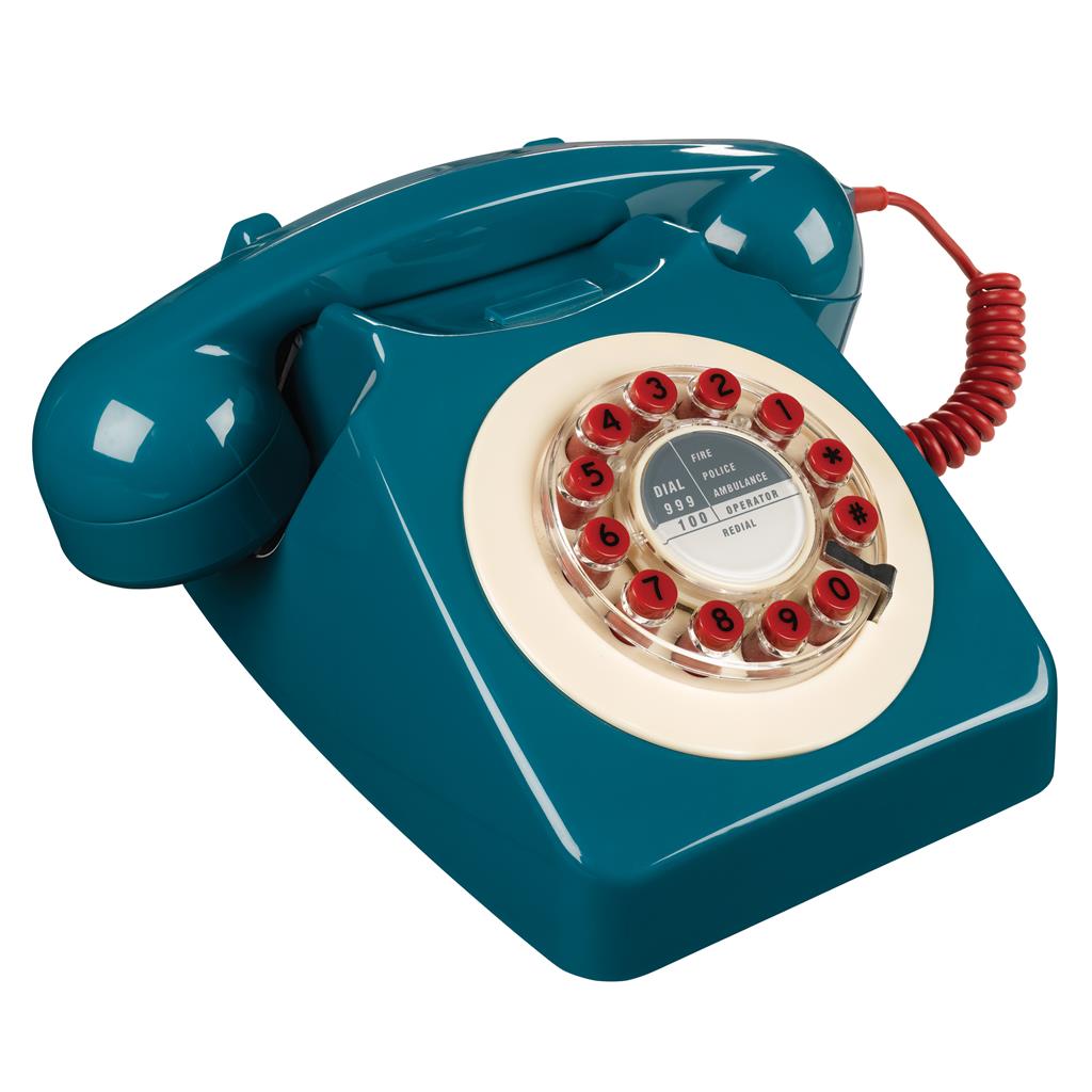 Petrol Blue 746 Phone - BouChic 