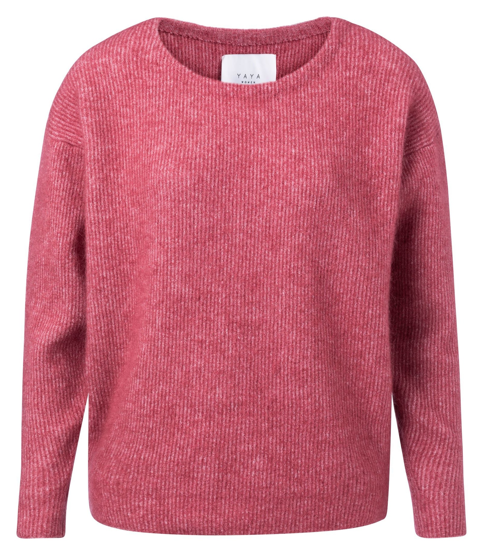 Pink Rouge Ribbed Sweater - BouChic 