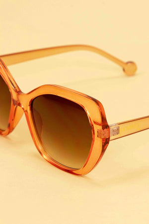 Powder Brianna Sunglasses - Apricot - BouChic 