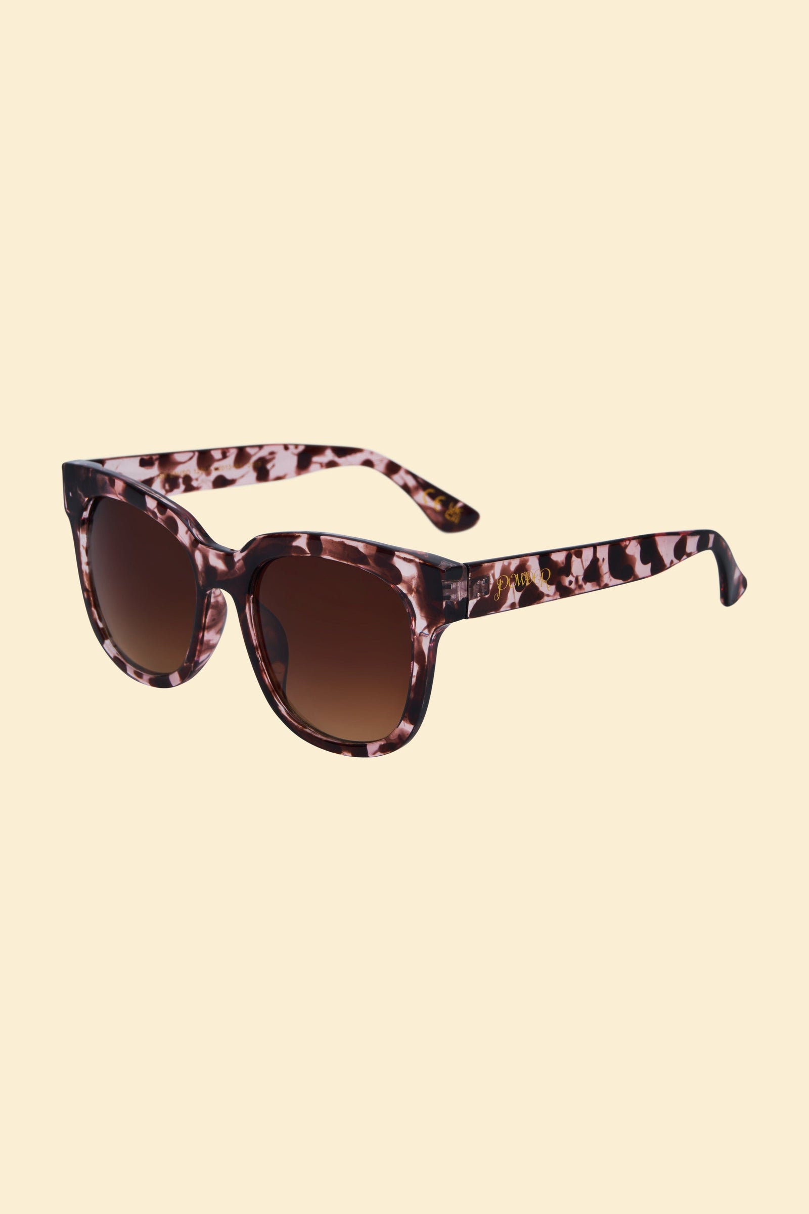 Powder Limited Edition Elena Sunglasses Tortoiseshell Monochrome Black/White - BouChic 