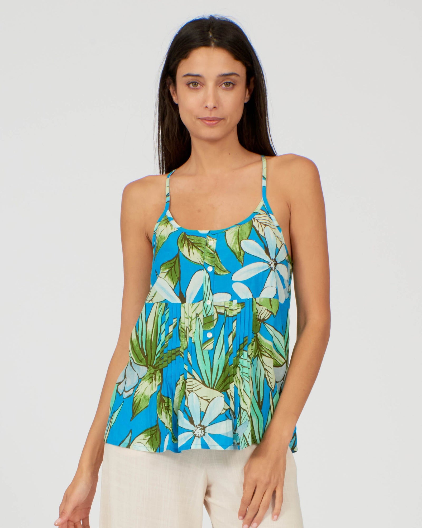 Pretty Vacant Andrea Top Spring Green - BouChic 