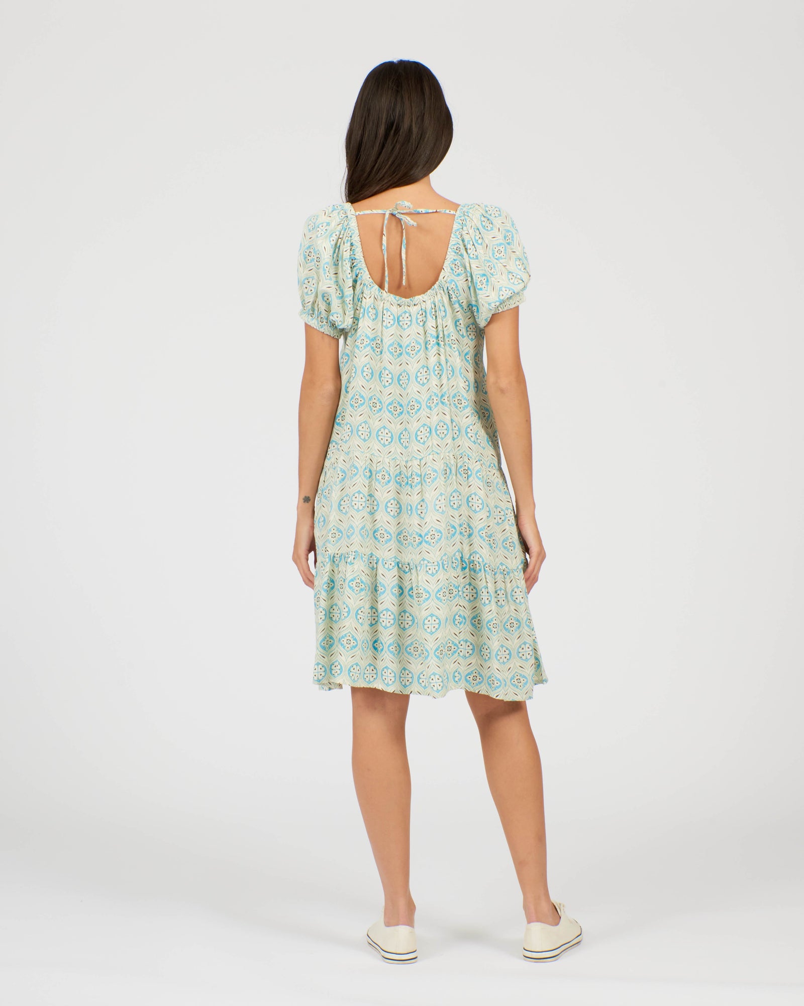 Pretty Vacant Belinda Dress Boho Print - BouChic 