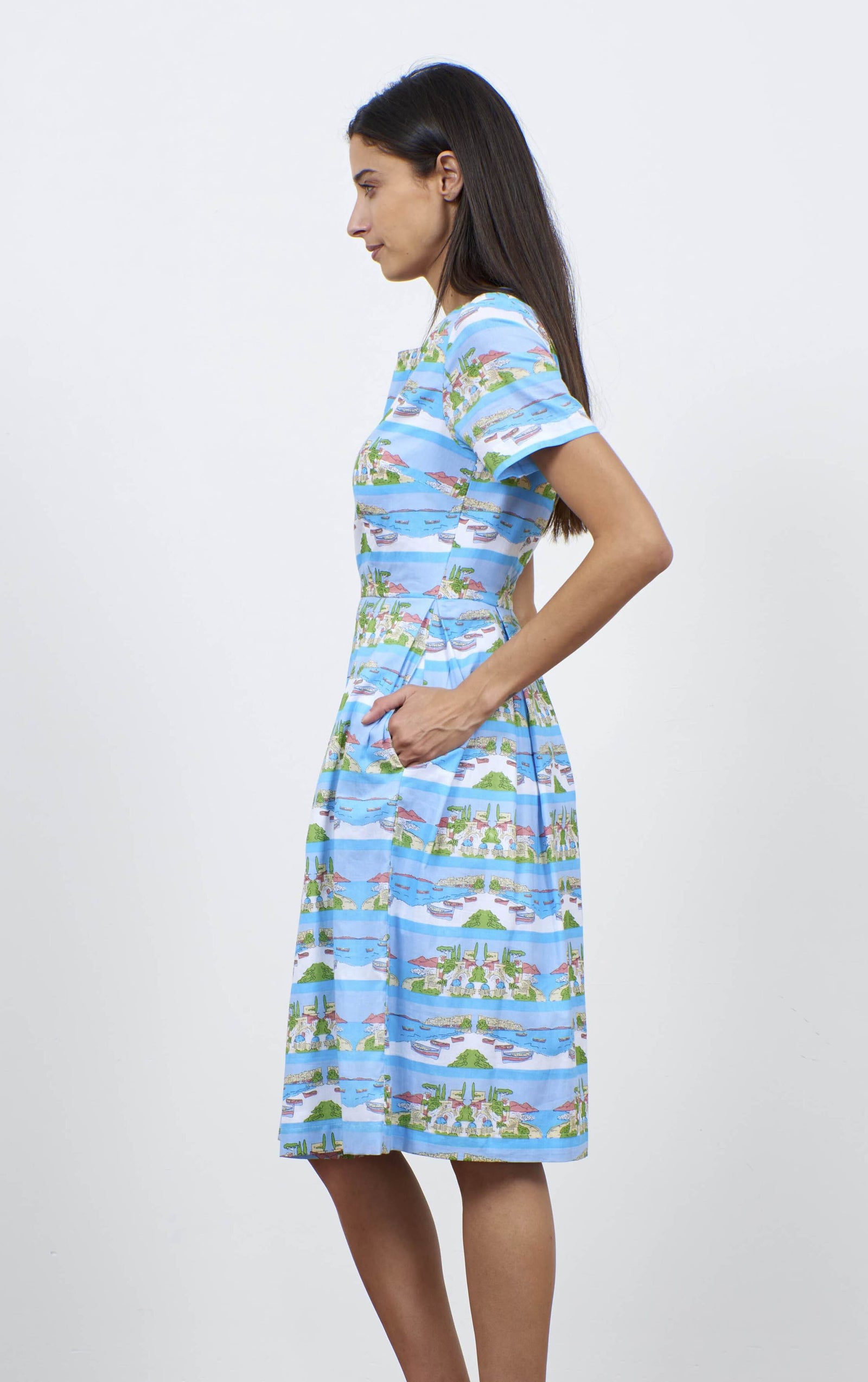 Pretty Vacant Carly Dress Med Life - BouChic 