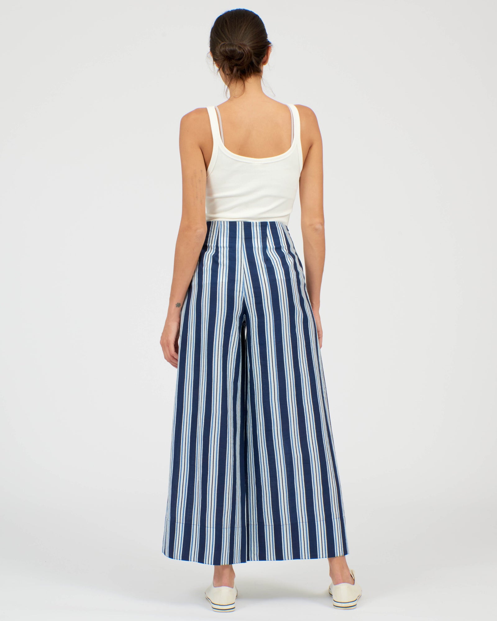 Pretty Vacant Drawstring Trousers Stripes - BouChic 