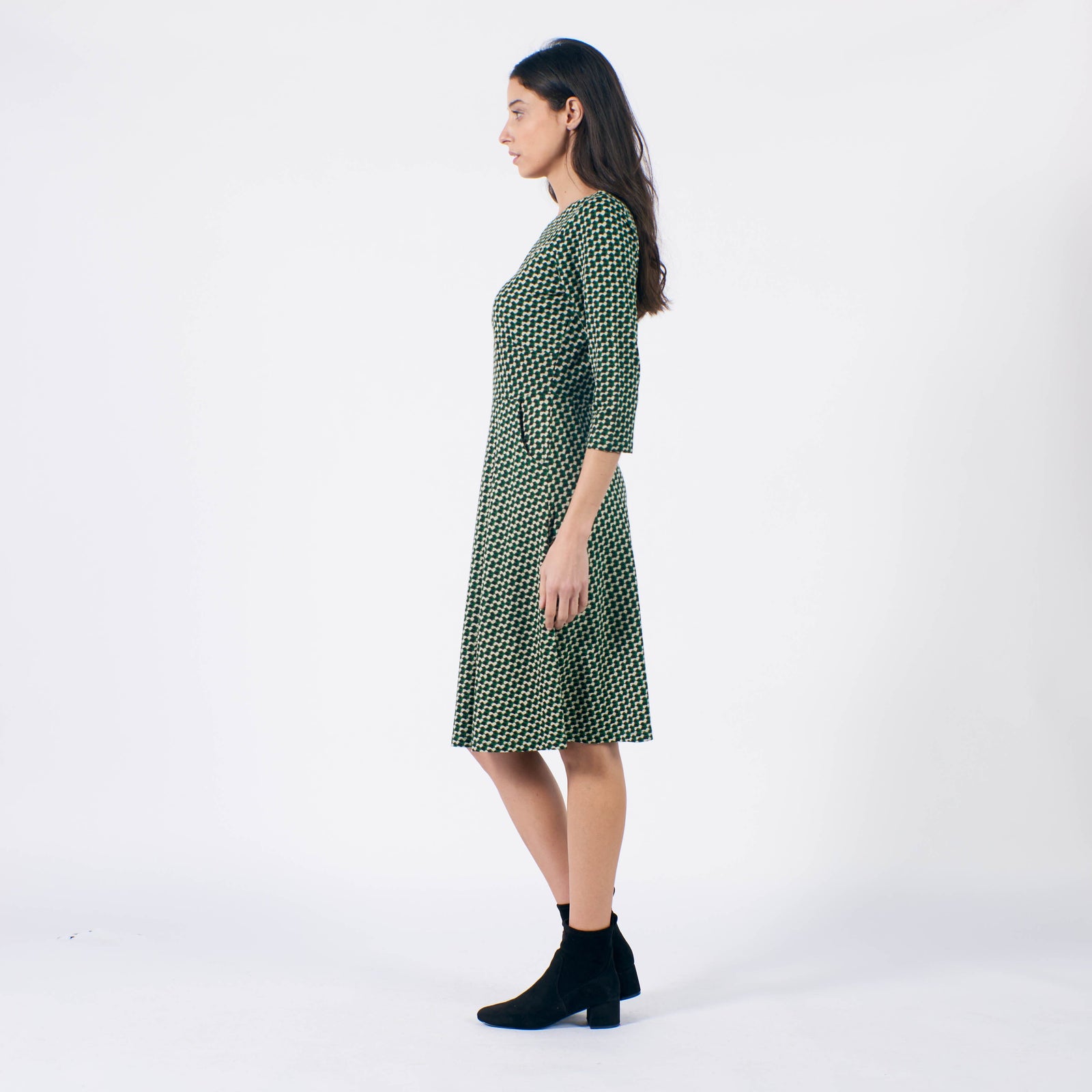 Pretty Vacant Fifi Dress Squiggle Print - BouChic 