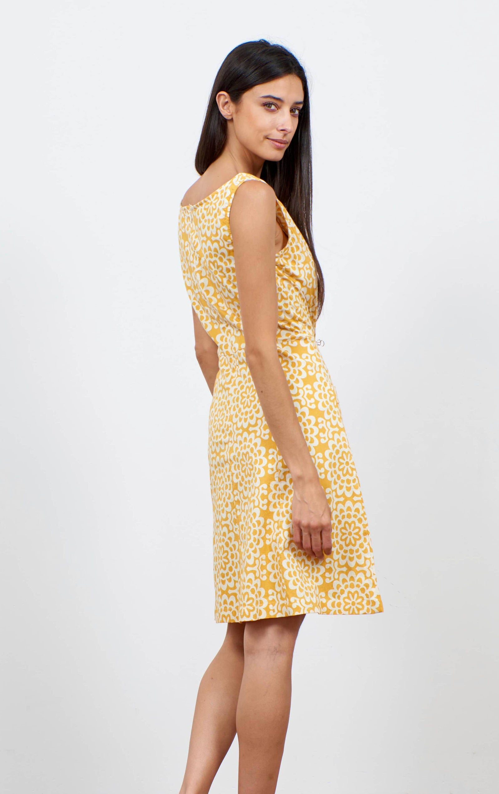 Pretty Vacant Nellie Dress Sunflower - BouChic 